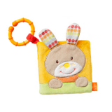 babyFEHN Soft Book Hare Bon Voyage