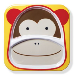 Skip Hop Zoo Divided Plate Monkey