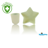 PB Bamboo Star Bowl/Cup (White)