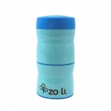 Zoli Double Tier Food Jar Blue 240ml