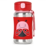 Skip Hop Stainless Bottle - Ladybug