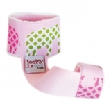 Loopy Gear Rattle Holder Pink Elephant