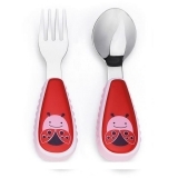 Skip Hop Zootensils Fork & Spoon Ladybug