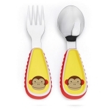 Skip Hop Zootensils Fork & Spoon Monkey