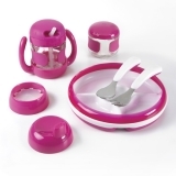 Oxo Tot Starter Feeding Set Pink