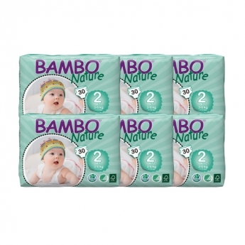 Bambo Baby Diaper Mini-2, 6 packs