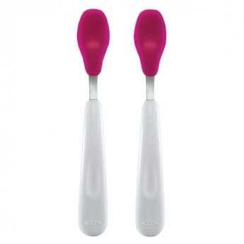 Oxo Tot Feeding Spoon Set Pink