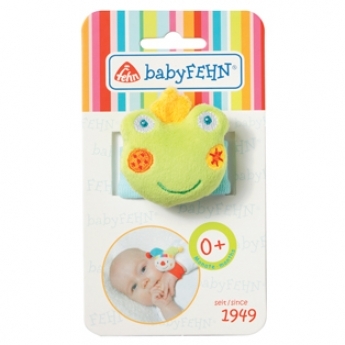 babyFEHN Wrist Rattle Frog Lomolos