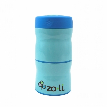 Zoli Double Tier Food Jar Blue 240ml