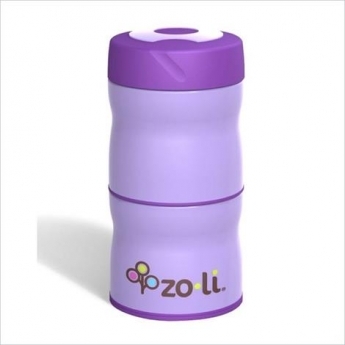 Zoli Double Tier Food Jar Purple 240ml