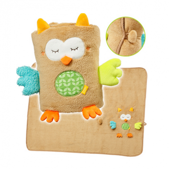 babyFEHN Cuddleblanket Owl