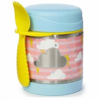 Forget Me Not Food Jar-Clouds