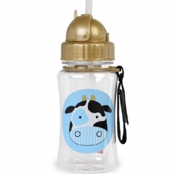 Skip Hop Zoo Straw Bottle - Cow