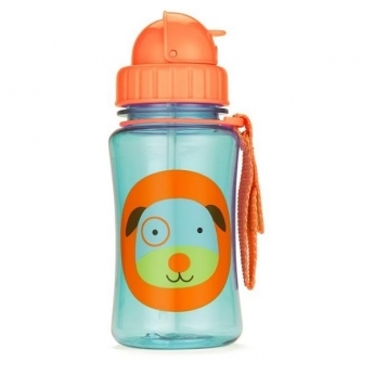 Skip Hop Zoo Straw Bottle - Dog