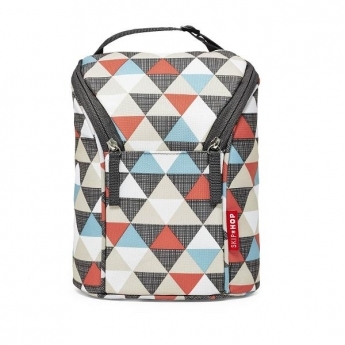 Grab & Go Bottle Bag-Triangles