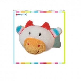 BabyFehn Wrist Rattle Cow