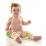 juDanzy Leg Warmers Spring Stripe