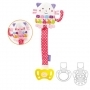 babyFEHN Pacifier Holder Cat Happiness